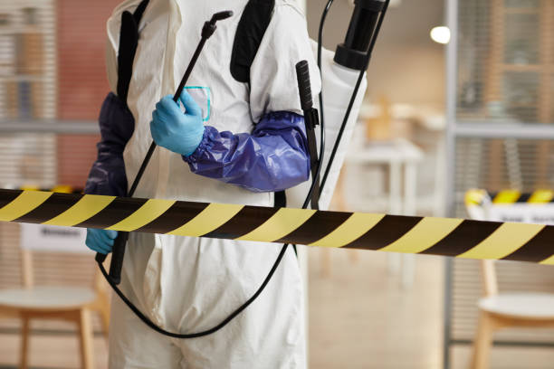 Professional Blood Cleanup technician working in Calhoun, GA